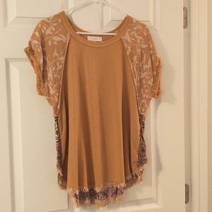 Mustard Umgee top XL